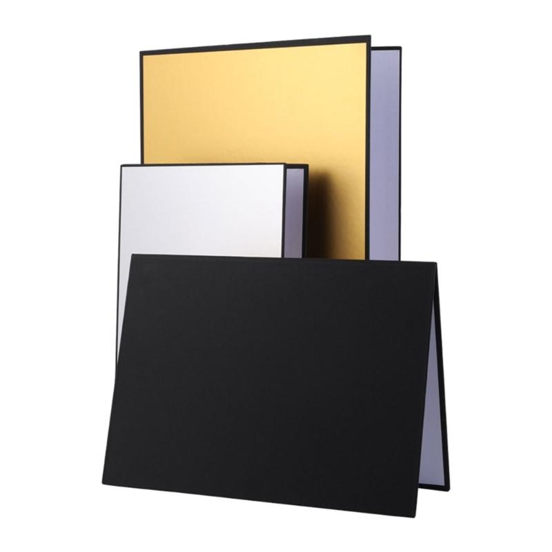 Photography Reflector Cardboard Folding Light Diffuser Board for Still Life Food Photo for Studio Outdoor