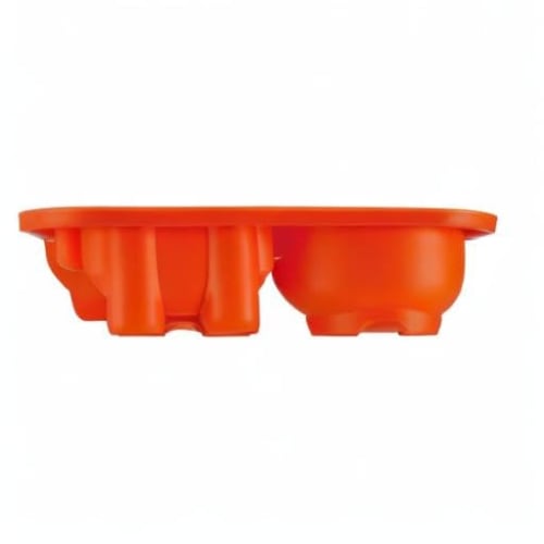 Skater Silicone Yakiyaki Mini Madeleine Molds, Set of 4, Cake Molds, Miffy Design (SLM4-A)