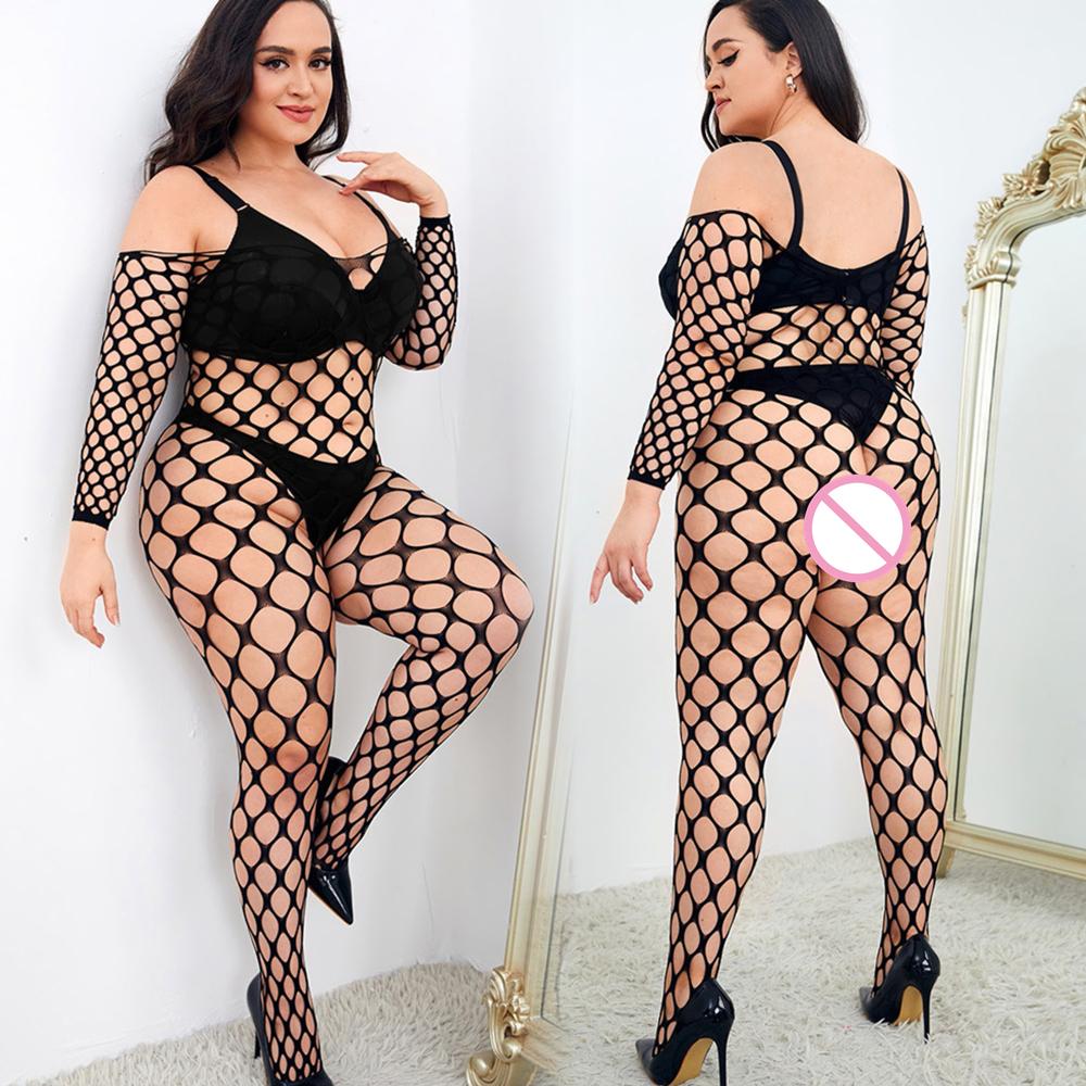 Sexy Sleepwear Lingerie Babydoll Bodysuit Mesh Floral Temptation Intimate Catsuit Bodysuits Valentine Dress Body Stocking