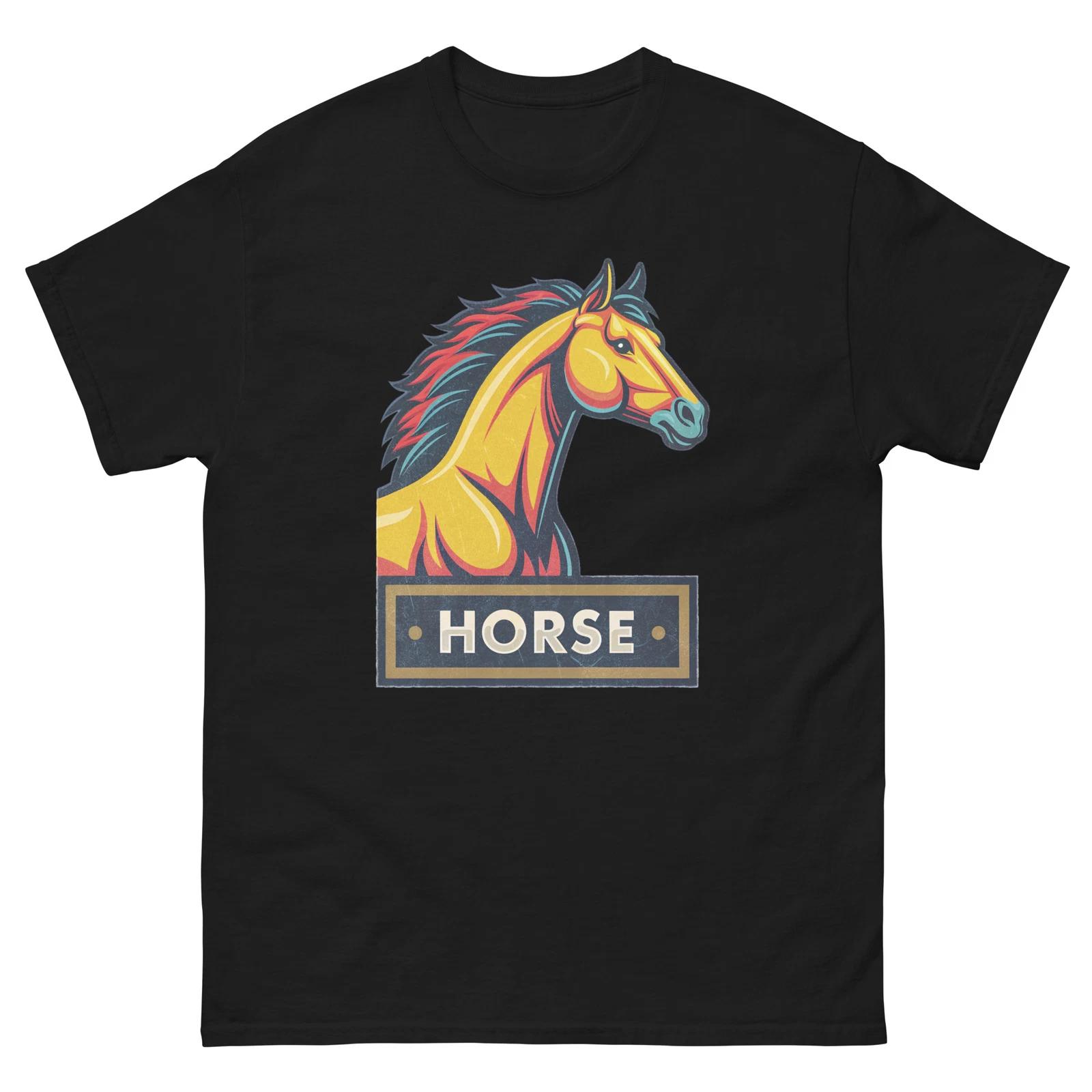 

Horse Animal Nature Wonderful Amazing T-Shirt S