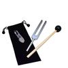 Sedona Magic Solfeggio Tuner 432Hz Mallet and Bag, Love, Beauty, and Healing Frequencies, Healing, Wellness, Treatment Tuner, Crystal Point and