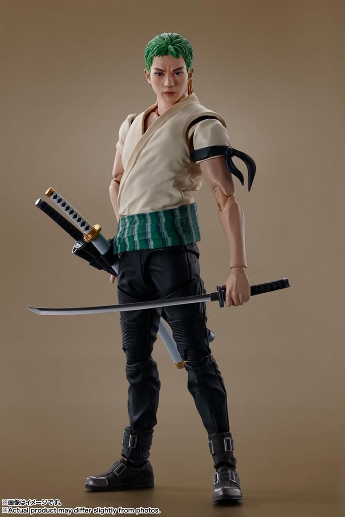TAMASHII NATIONS Roronoa Zoro Netflix ONE 145mm Painted Movable Figure S.H.Figuarts (A Series PIECE) Approx. PVC&ABS