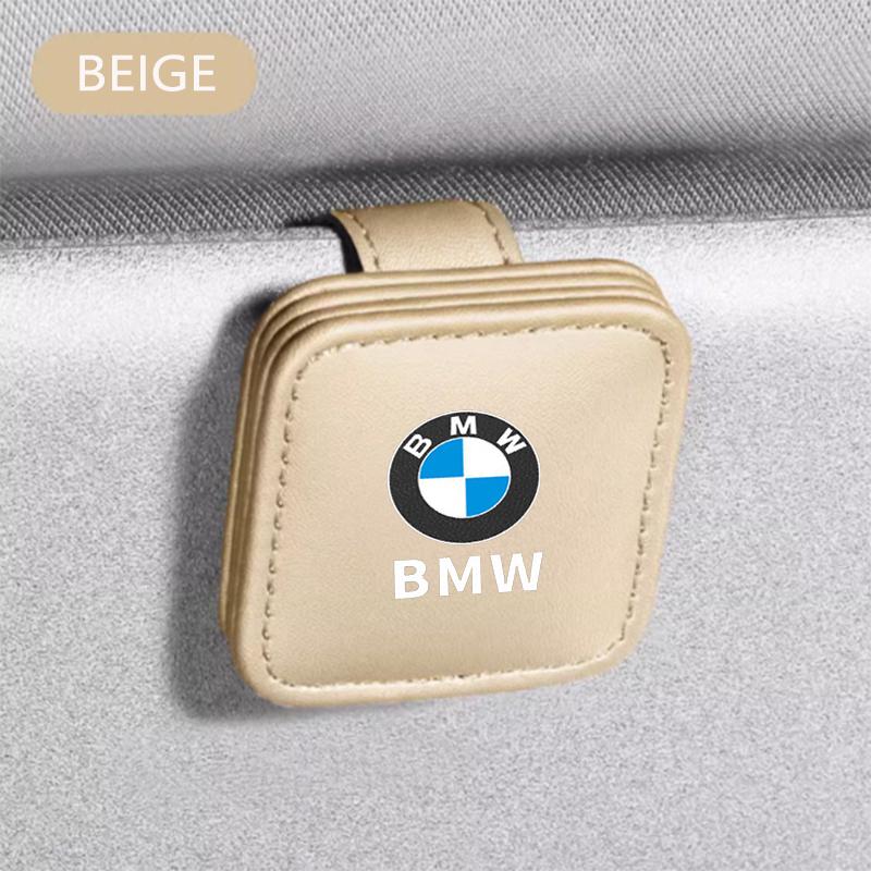 

Slim Hidden Anti Loose Design Sunglasses Mount Clip Car Eyeglass Holder Space Saving Glasses Card Ticket Storage For BMW M X5