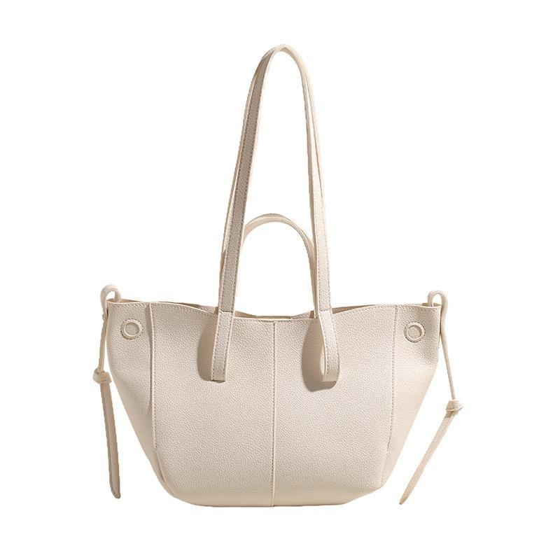 Soft-faced Pu Wing Bag, New One-shoulder Underarm Bag, Portable Large Bag, Women's Large-capacity Tote Women's Bag.