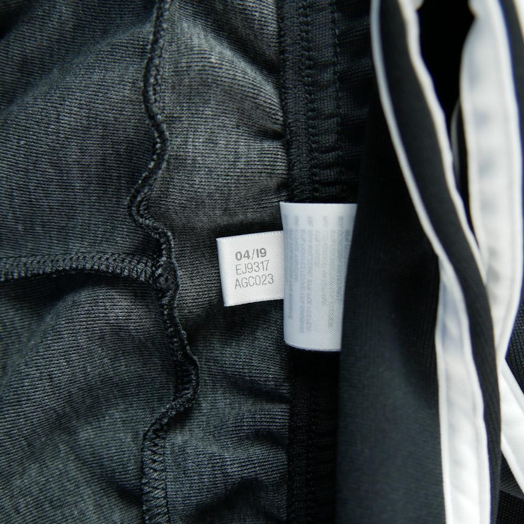 Second Life - Men's Jogging Pants with Striped Cuffs Black - Excellent Condition