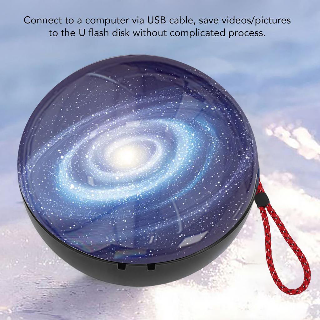 2.7 Inch Memory Sphere Lamp Crystal Ball Video Player 3D Personalized Uploadable Videos Photos Unique Anniversary