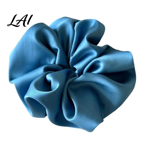 Premium Satin Hair Ties for Elegant Look Scrunchies High Elasticity Women Girls Non Slip Band Soft Silk Accessories Solid Color Ponytail