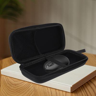 Portable Mouse Case Eva Waterproof Scratch-Resistant Supple Lining Elastic Band Storage Bag Travel Carrying Container