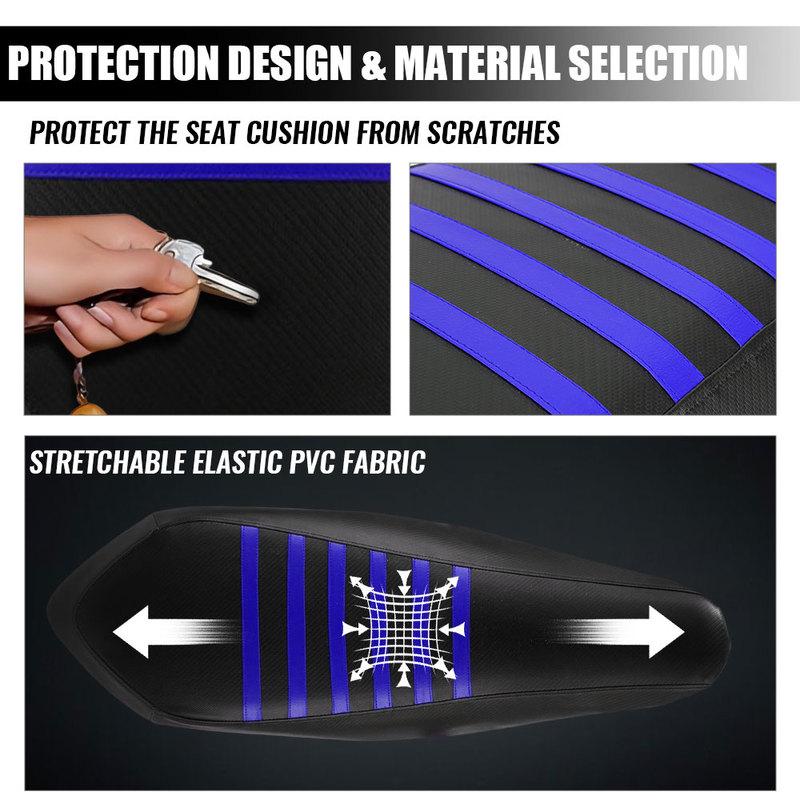 Sitzbezug Für Raptor 700 Motorradzubehör Anti-Rutsch Sitzkissenbezug Wasserdichte PVC-Schutz Für Yamaha Raptor 700