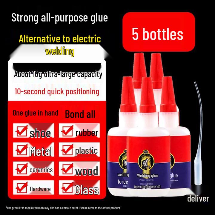 Universal Quick-Drying Waterproof Welding Glue: Strong Adhesive for Wood, Metal, and Plastic