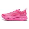 Li Ning Dämpfung Rutschfest Abriebfest Leicht Rückprall Niedrig geschnitten Freizeit Laufschuhe Damen Rosa ARHU006-4