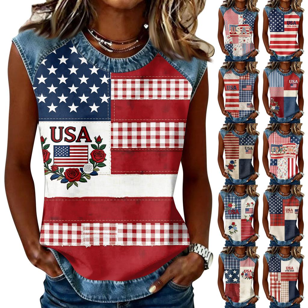 Camiseta informal de manga larga para mujer con cuello redondo y estampado