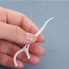 50 szt. Nić dentystyczna Flosser Picks Wykałaczki Patyczki do zębów Czyszczenie zębów Szczoteczka międzyzębowa Wykałaczka z nicią dentystyczną Pielęgnacja higieny jamy ustnej