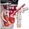 1/2" BSP Garden Water Tap Brass Thread Lockable Faucet Home Outdoor Garden Tool 1PCS