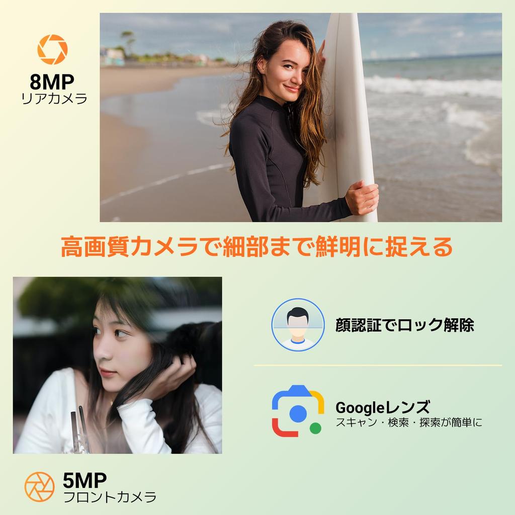 Tabwee T20 Android 15 Tablet PC with Android 15 Unisoc T606 Widevine L1 Face Wireless Split GMS 5G and Protective and Screen 10-inch Wi-Fi