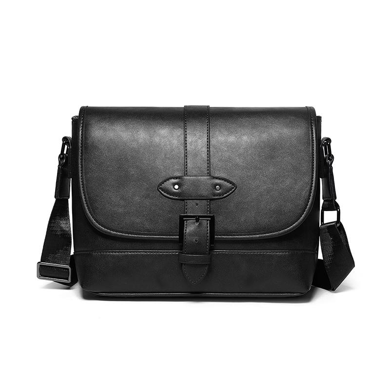 Luxury Designer Men's Shoulder Bag High Quality Leather Messenger Crossbody Bag For Men Vintage Style Men Handbag Bag Bolsa Sac