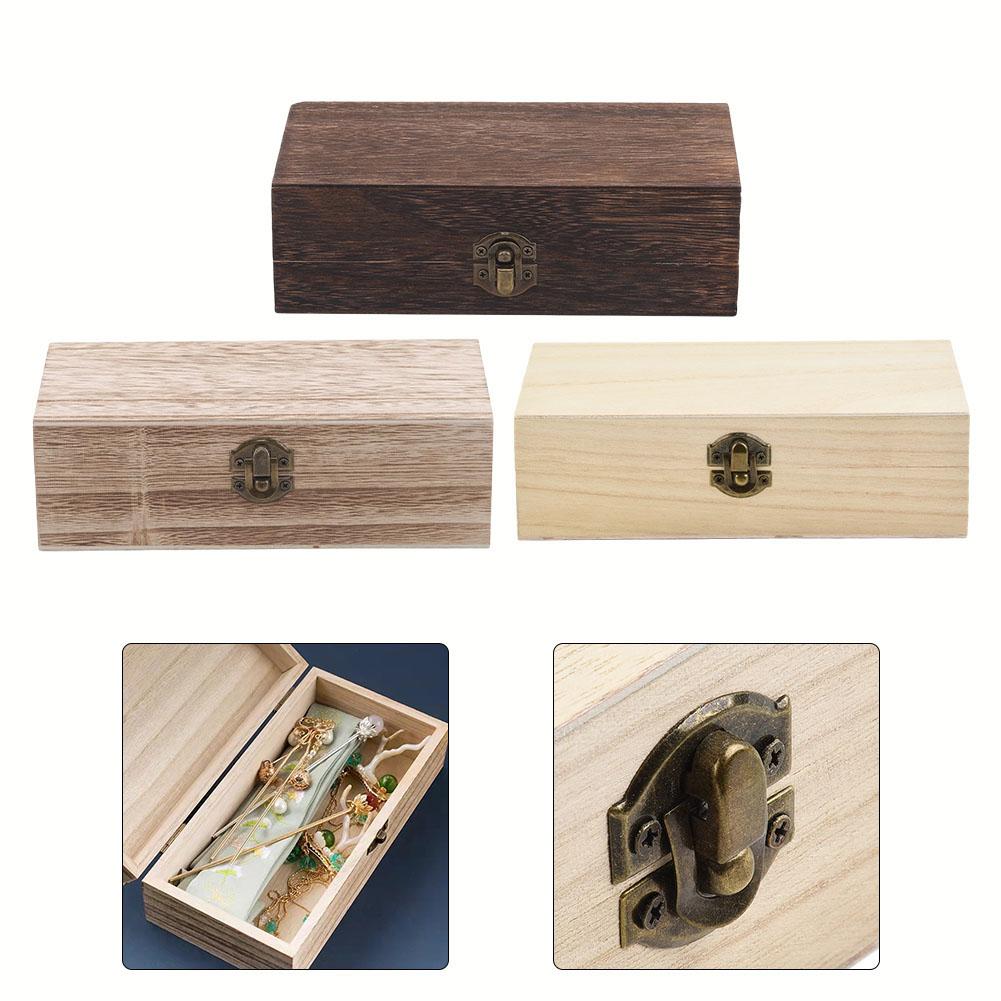 Jewelry Organizer Vintage Storage Box Wooden Storage Box Lightweight Design