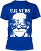 Uk Subs T-shirt Another Kind Of Blues Logo della Band Maglietta Blu Reale Cl189