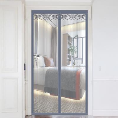 Zanzariera Magnetica per Porta Tenda a Rete Zanzariera con Magneti Chiusura Automatica Rete per Porta con Cinturino Portaoggetti per Balcone Camera da Letto