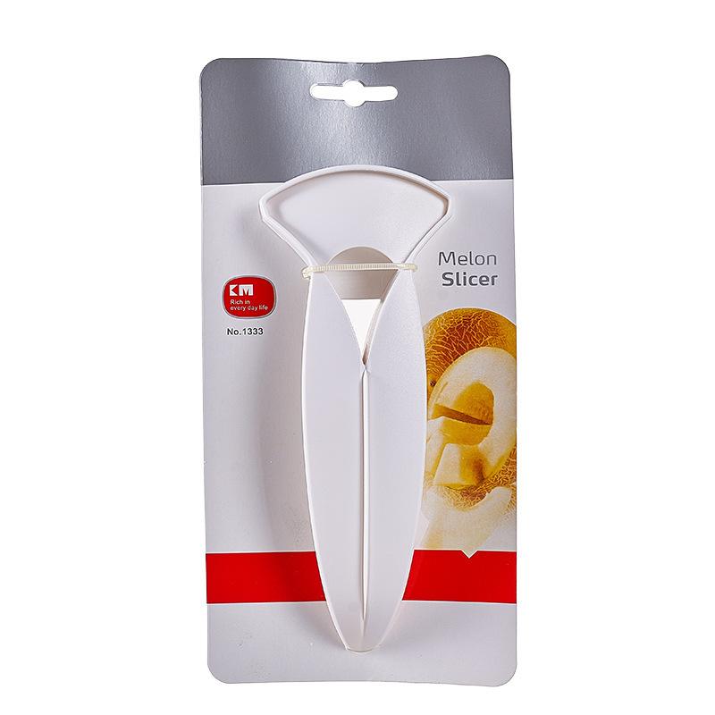 Easy Clean Melon Cutter Melon Prep Tool Melon Cube Cutter Cutting Tool Set Quick Easy Fruit Slicing For Cantaloupe