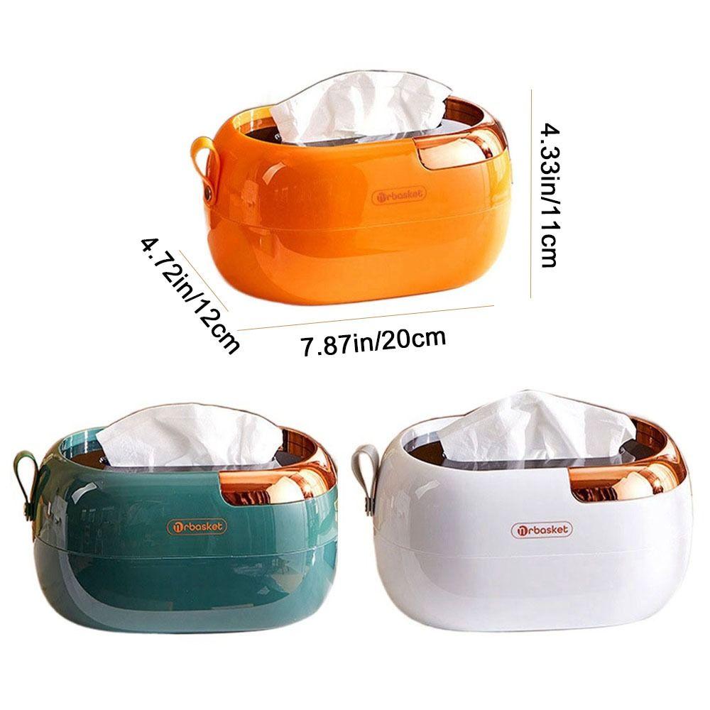 Papierhandtuchspender, Tissue-Box aus Kunststoff, dekorativer Wand-Papierspender mit Federpapier-Aufbewahrungskoffer für Hotels