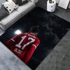 Football Player Name Print Carpet Rug For Living Room Bedroom Home Sofa Decoration Kids Play Nonslip Floor Mat