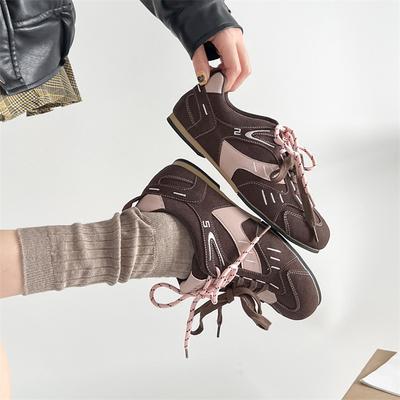 Studentenparty Retro-Mode vielseitige flachbödige deutsche Trainingsschuhe Damen 2025 neue leichte lässige Sportschuhe Board-Schuhe