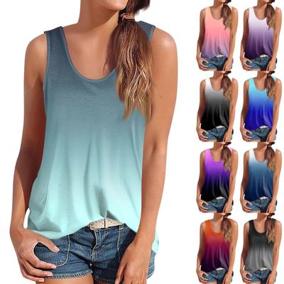 Damen Tanktop, elegante Freizeithemden, Sommer, lockere Passform, Camisole, süße trendige Kleidung, ärmellose Blusen
