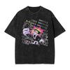 Giochi di Ruolo Deltarune Kri Susie Ralsei Il Mondo Oscuro Stampa Grafica Magliette Uomo Donna Cotone Lavato Vintage Top