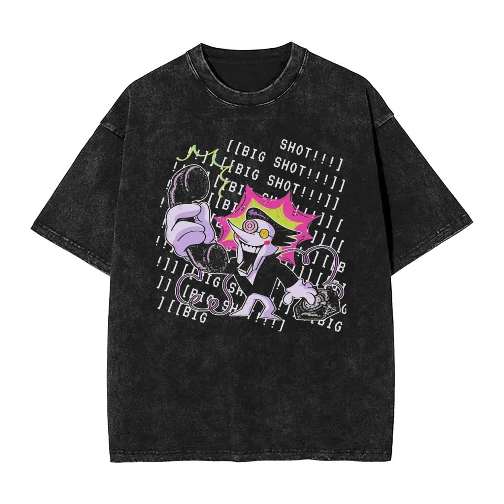 Giochi di Ruolo Deltarune Kri Susie Ralsei Il Mondo Oscuro Stampa Grafica Magliette Uomo Donna Cotone Lavato Vintage Top