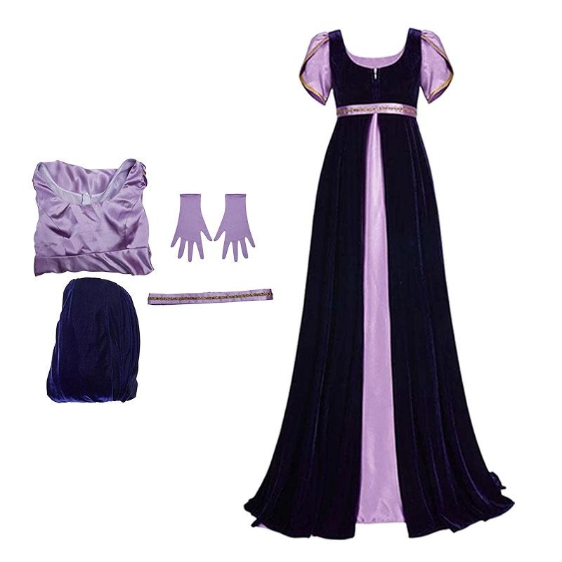 New Bridgeton Two-piece Medieval Regency Tea Party Dress Costume