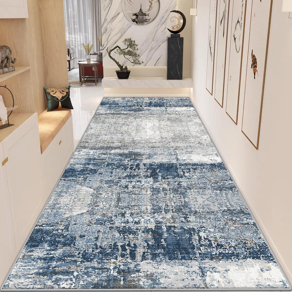 Modern Abstract Home Doorway Corridor Rugs Decoration Living Room Bedroom Long Runner Carpets Customizable Non-slip Long Mats