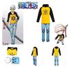 Cos One Piece Trafalgar D. Water Law Cosplay Costume