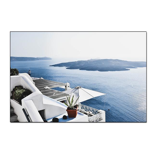 

Восход солнца морской пейзаж пляж холст живопись современные постеры и принты Cuadros настенные художественные фотографии гостиная домашний декор без рамки без рамки 20*40cm