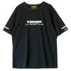Vanson Streetwear Mesh T-Shirt, Black