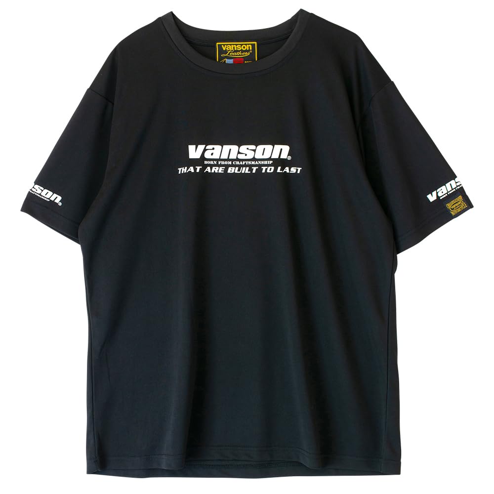 

Vanson Streetwear Mesh T-Shirt, Black