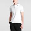 Emporio Armani SS21 Color Block Striped Casual Short Sleeve Polo Shirt Men tops White 3K1FA4-1JPTZ-0176