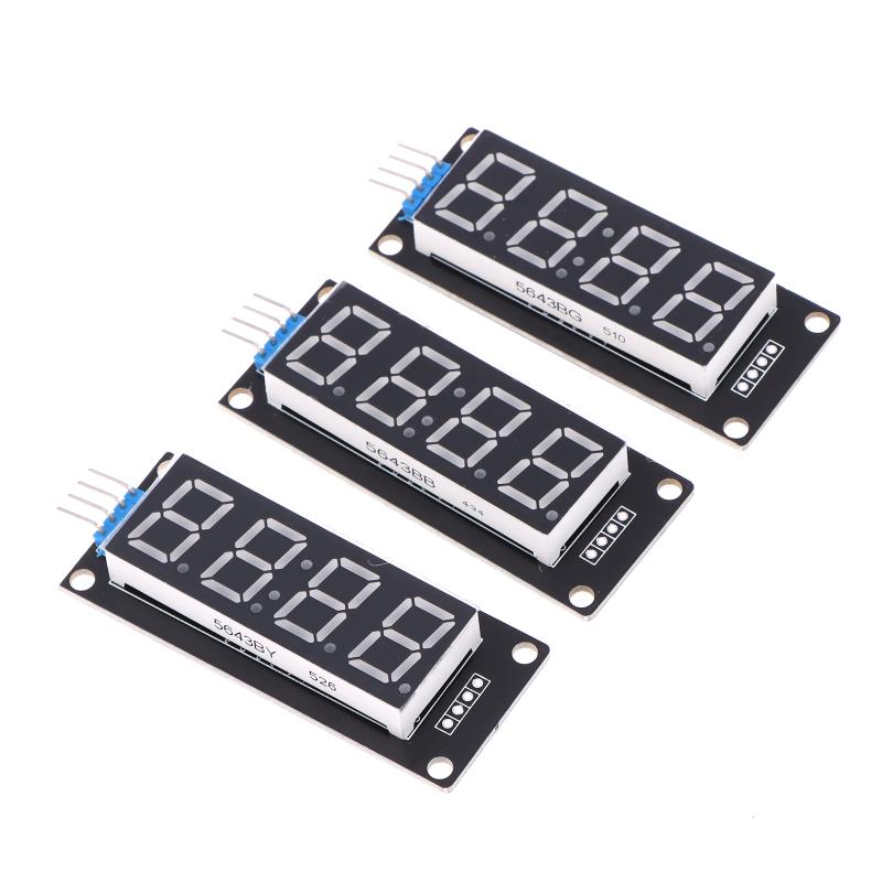 Tm1637 0,56 palce 4bitový LED digitální trubicový displej 7segmentový displejový modul LED elektronická hodiny displejový modulová deska pro Arduino