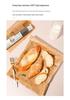 Silicone Oil-Proof Baking Paper with English Retro Print for French Fries, Sandwiches, Burgers, Bread, and Pizza