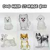 Capsula Ricordo Commemorativo Capelli Cucciolo Trasparente Contenitore Pelo Cane Animale Domestico Ciondolo Portachiavi Decorazione Fai da Te Regali Esposizione Casa Amanti Animali Domestici