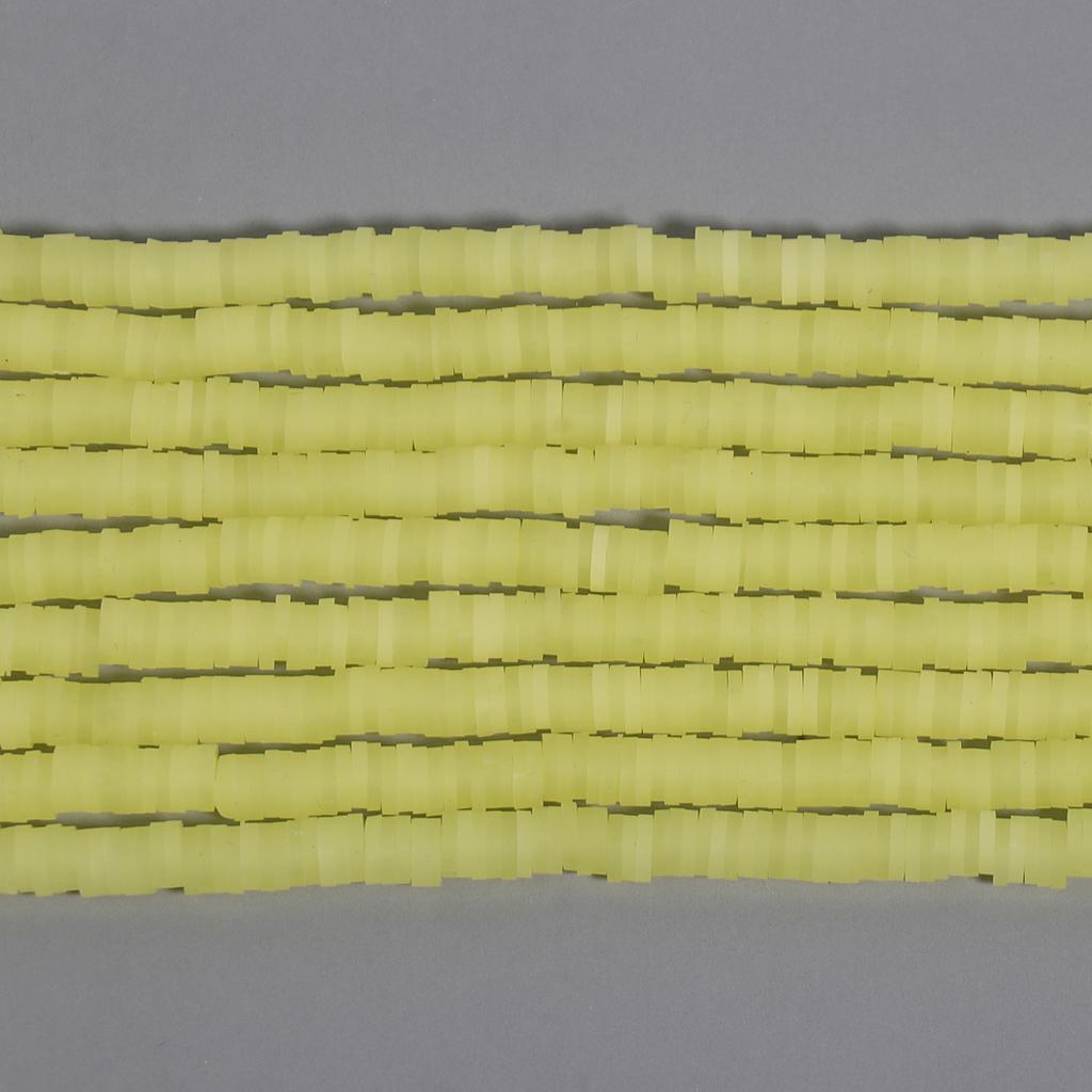 3500pcs 10 Strands Jelly Color Slice Polymer Clay Spacer Beads Chip Disk Heishi Beads For Jewelry Making DIY Handmade