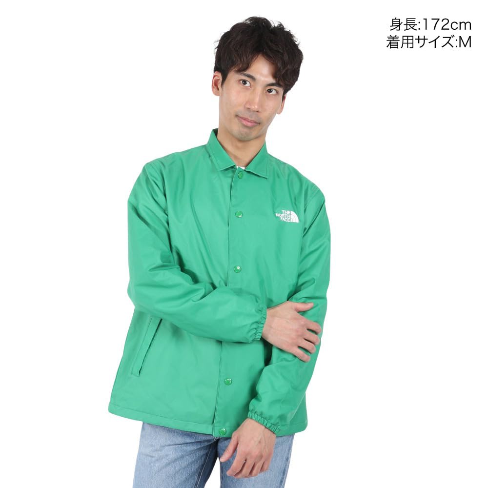 The North Face Never Stop ING The Coach Optic Size M Jacket, Unisex, Water-Repellent, Anti-Static, Emerald,