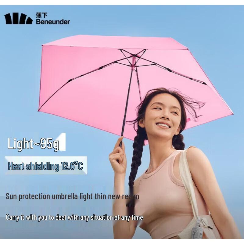 Beneunder Ultra-Light Portable UV Protection Umbrella
