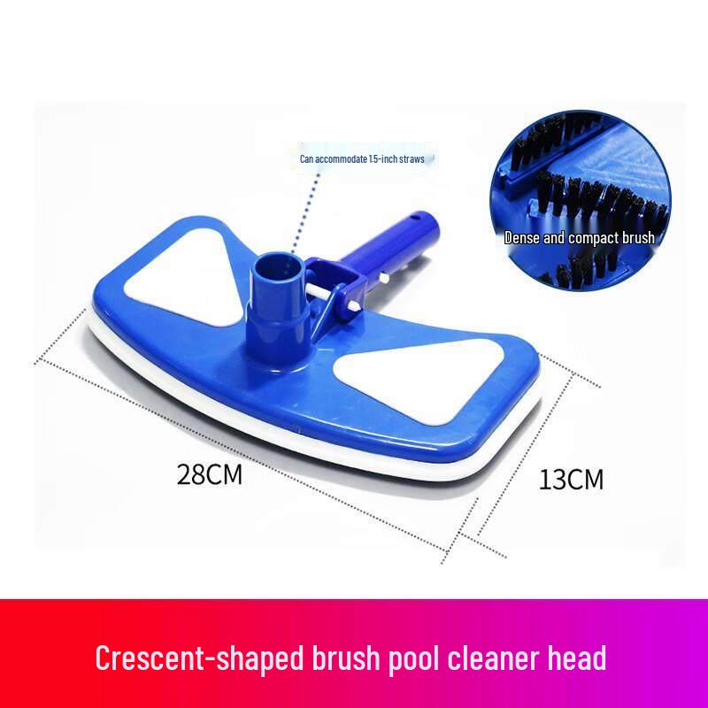 Crescent Swimming Pool Vacuum Brush Head