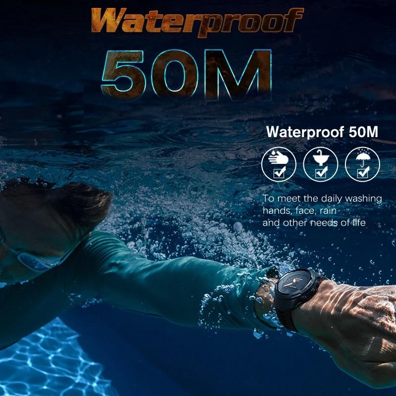 NORTH EDGE MARS Pro Men's Sports Digital Watch Military Army Carbon Fiber Case Watches Altimeter Barometer Compass Waterproo 50M