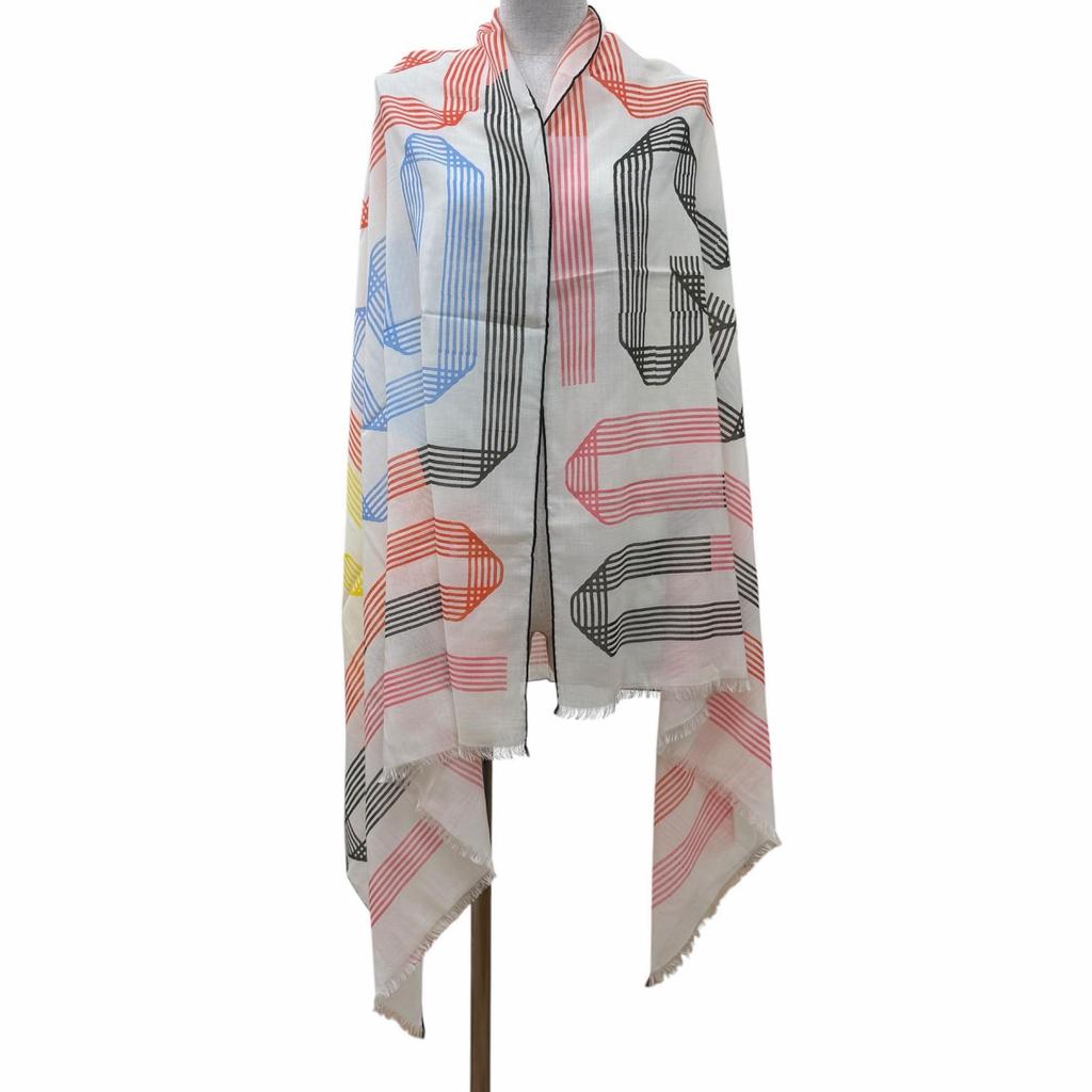 Pristine HERMES Scarf Rectangle Cashmere Women Used