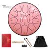Steel Tongue Drum Set Ethereal Drum with Bag Sticks Music Book Drum Holder Sound Healing Hand Drum for Meditation Yoga Chakra Music Therapy