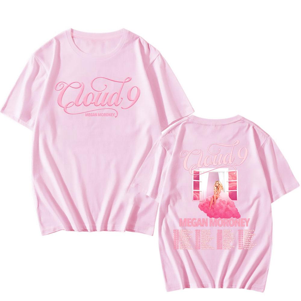 The Cloud 9 Tour 2026 T-shirt Megan Moroney Graphic Print Tshirts Summer O-neck Short Male Tees Unisex Streetwear Merch summer outfits funny shirts