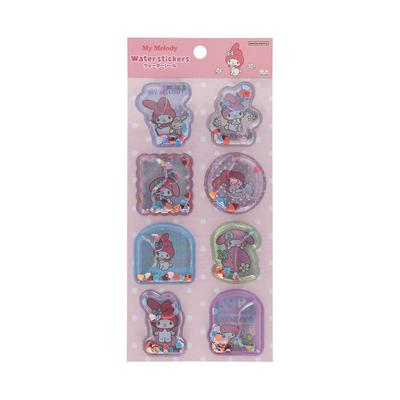 Stationery My Melody Sanrio Characters My S8814910 Sun-Star Stickers, Plump, Water-In, Melody,