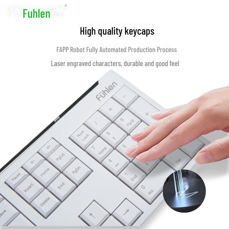 Fuller A120G Wireless Keyboard and Mouse Combo for Business & Office Use